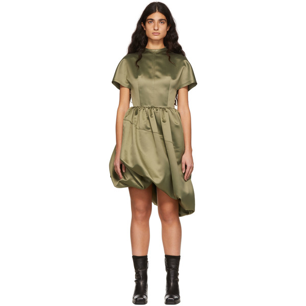  We11done Green Polyester Dress 
