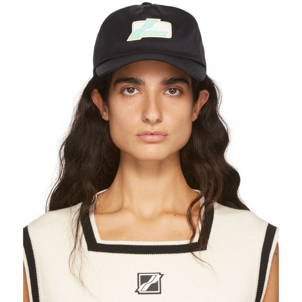  We11done Navy Logo Wappen Cap 