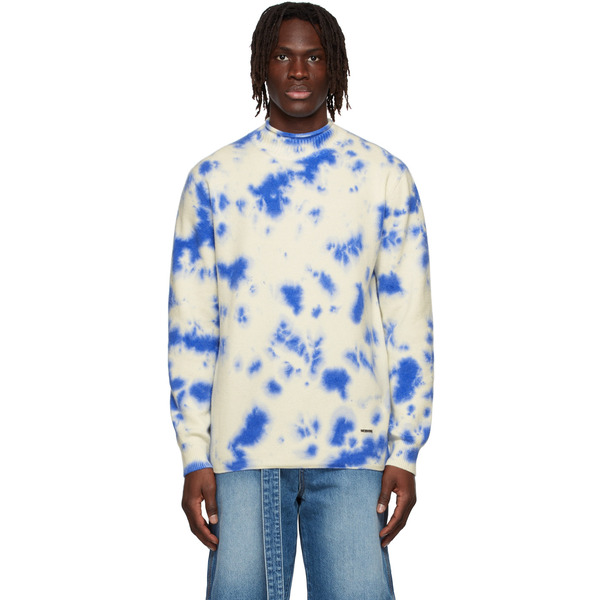  We11done Off-white Tie-dye Sweater 