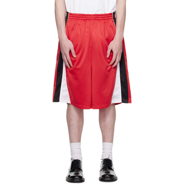  We11done Red Se11done Track Shorts 