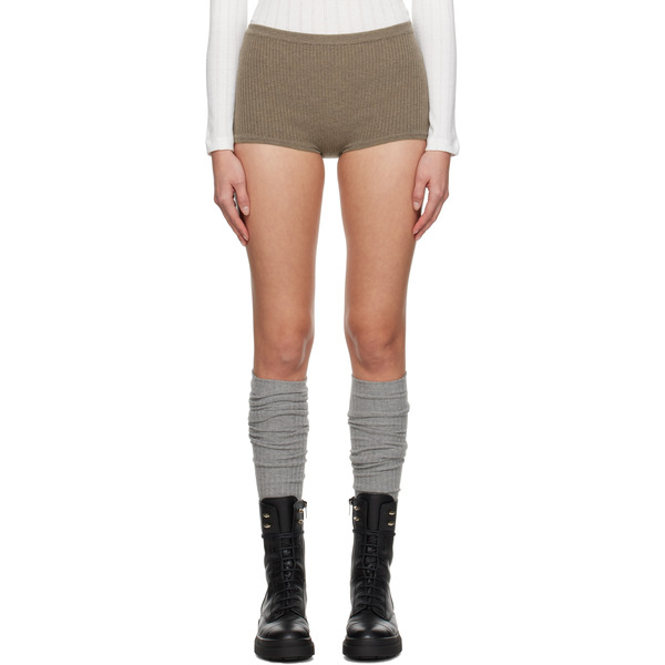  Weekend Max Mara Brown Ersilia Shorts 