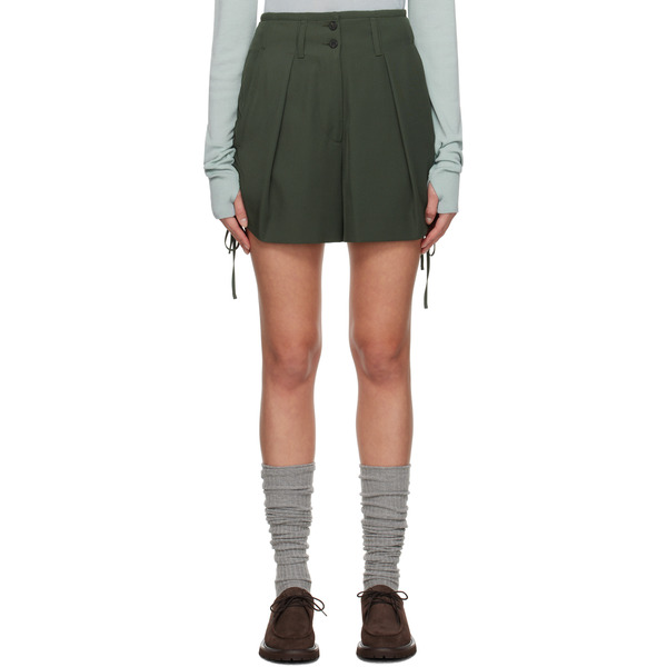  Weekend Max Mara Khaki Aereo Shorts 