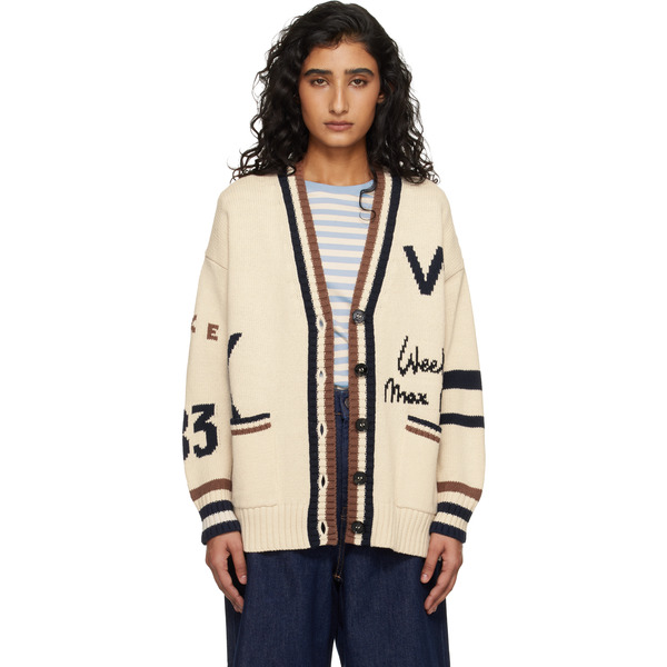  Weekend Max Mara Off-white Wkdblasone Cardigan 