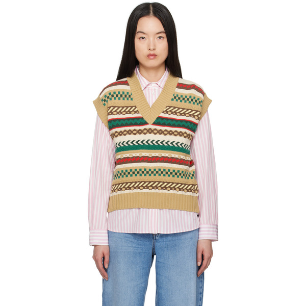  Weekend Max Mara Tan Vicino Vest 