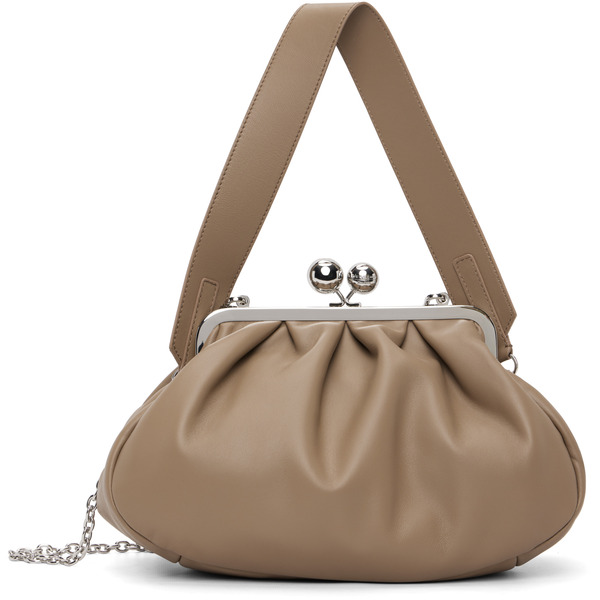  Weekend Max Mara Taupe Cubico Bag 