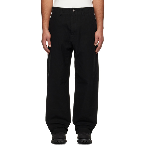  Wtaps Black Canvas Trousers 