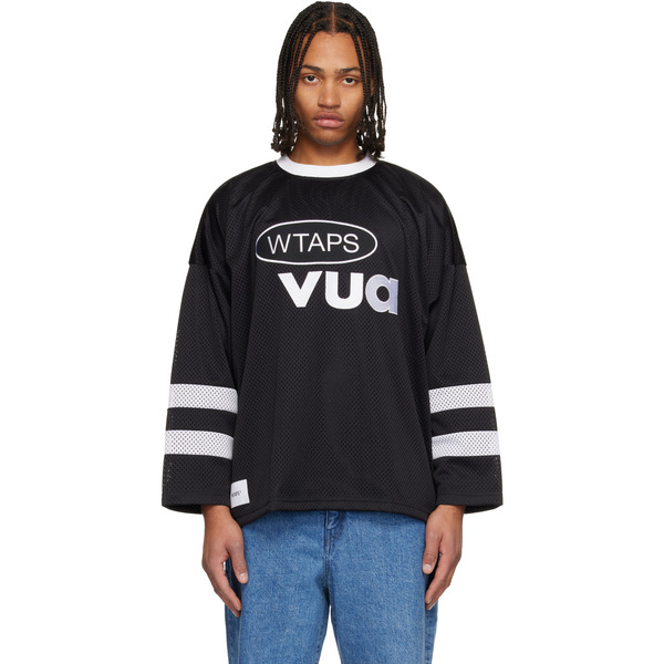  Wtaps Black Netminder Ls T-shirt 