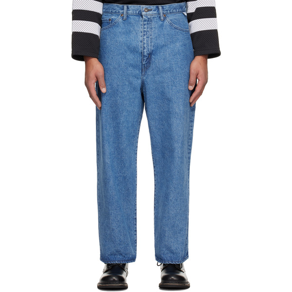  Wtaps Blue 'blues Straight' Jeans 
