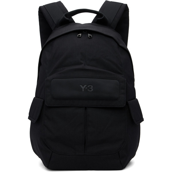  Y-3 Black Small Backpack 