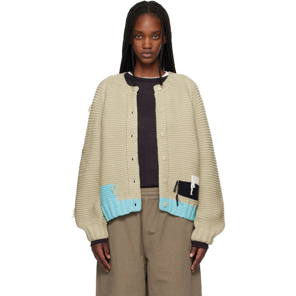  Ymc Beige Atomic Cardigan 
