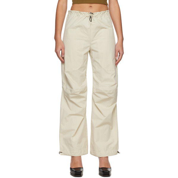  Yuzefi Beige Drawstring Lounge Pants 