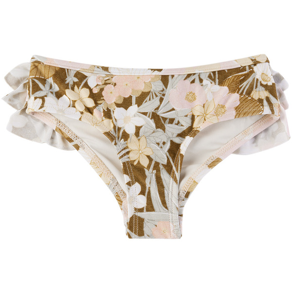  Zimmermann Kids Multicolor Pop Frill Bikini Bottom 