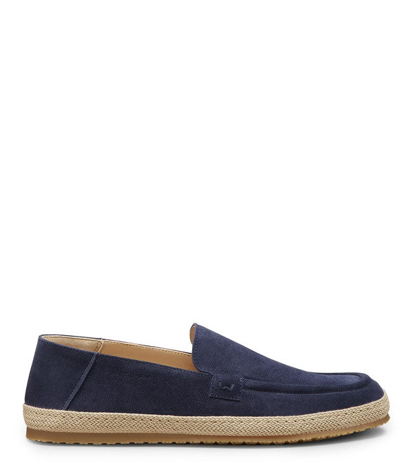  Stuart Weitzman Bala - Man Loafers Navy Blue 43 