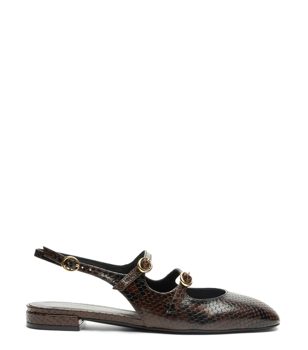  Stuart Weitzman Benni Mj Slingback - Woman  Mahogany 40 