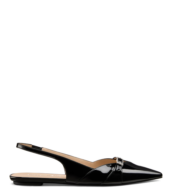  Stuart Weitzman Georgie Slingback - Woman Slingback Black 40 