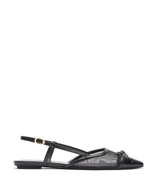  Stuart Weitzman Kitty Slingback - Woman Slingbacks Black 36.5 