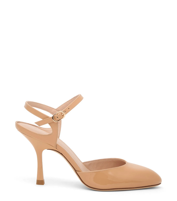  Stuart Weitzman Madison Strap Pump 85 - Woman Pumps Adobe 38 