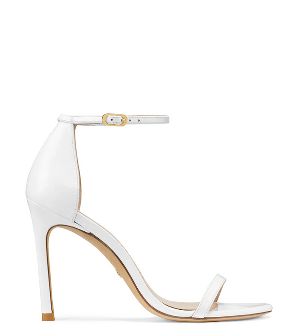 Stuart Weitzman Nudistsong - Woman  White 40 
