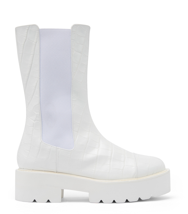  Stuart Weitzman Presley Ultralift Bootie - Woman  White 38.5 