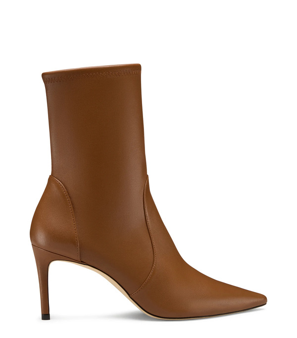  Stuart Weitzman Stuart Power Bootie 75 - Woman Boots And Booties Toasted Almond 37.5 