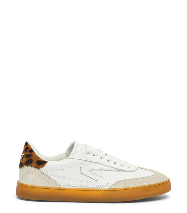  Stuart Weitzman Sw Runaround Sneaker - Woman  Cobblestone/white/classic 35 