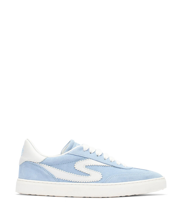  Stuart Weitzman Sw Runaround Sneaker - Woman Private Sale 45 Off Cielo/white 35 