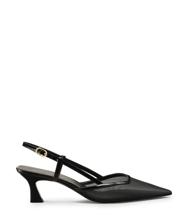  Stuart Weitzman Vinnie 50 Slingback - Woman Slingback Black 39.5 
