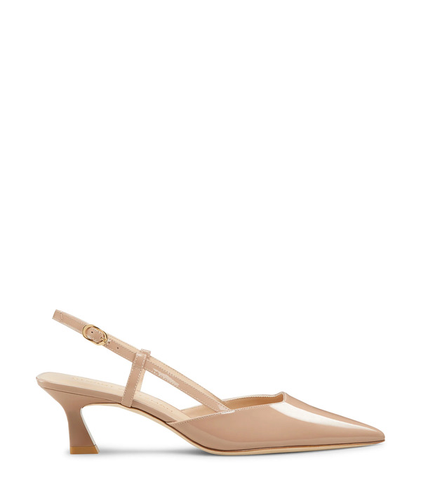  Stuart Weitzman Vinnie 50 Slingback - Woman Slingback Fawn 35.5 