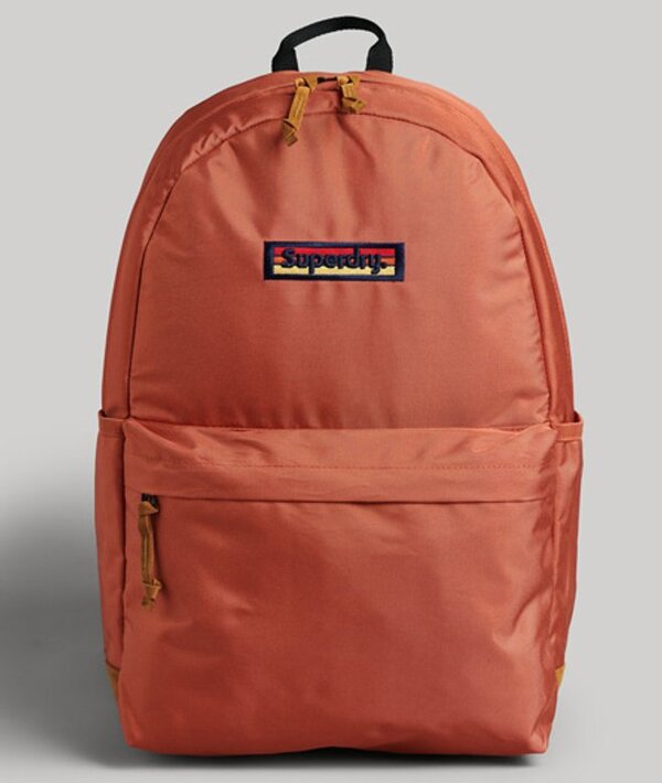  Superdry & Co Women's Vintage Micro Embroidered Montana Backpack Orange / Burnt Orange   Size: 1size 
