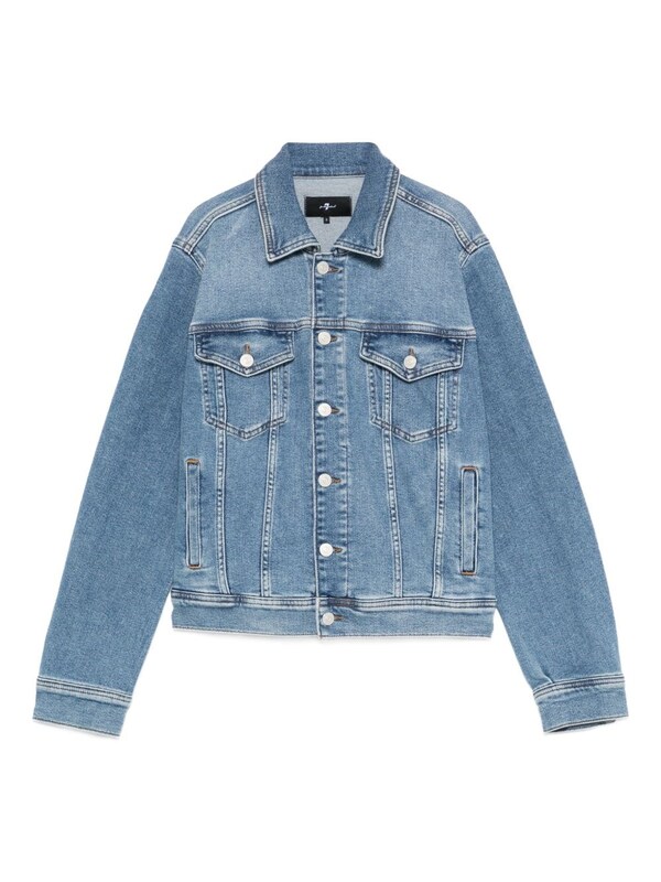  7 For All Mankind 7 For All Mankind Adi Denim Trucker Jacket 