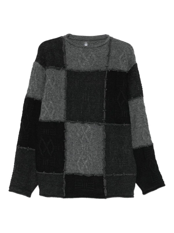  Ader Error Ader Error Jacquard Crewneck Sweater 