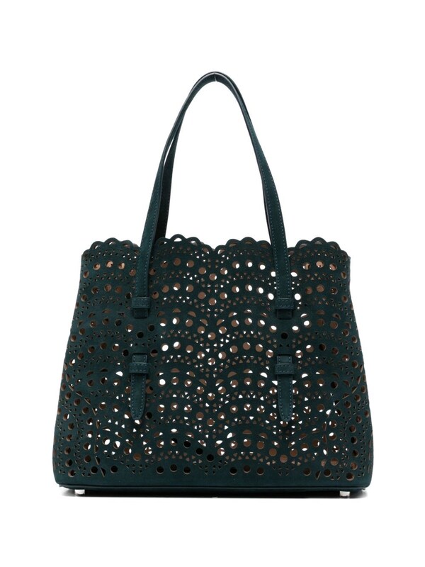  Alaïa Alaïa Mina 25 Leather Handbag 