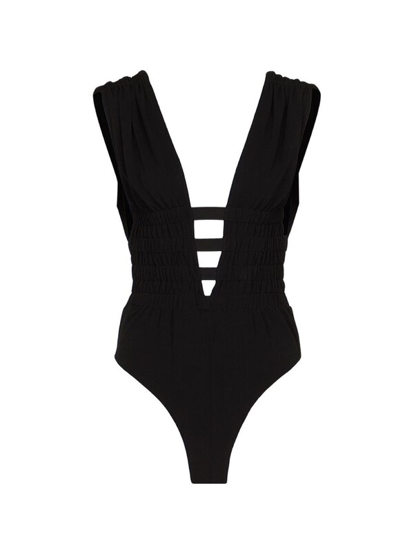  Alaïa Alaïa V-necked Bodysuit 