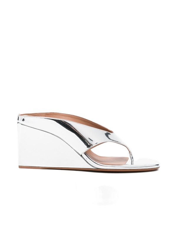  Alaïa Alaïa Wedge Thong Mules 