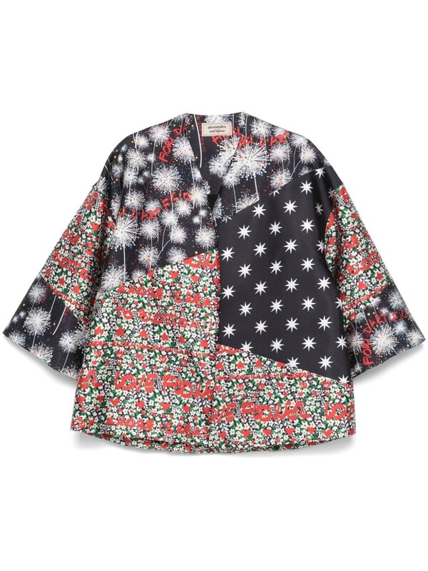  Alessandro Enriquez Alessandro Enriquez Printed Kimono 