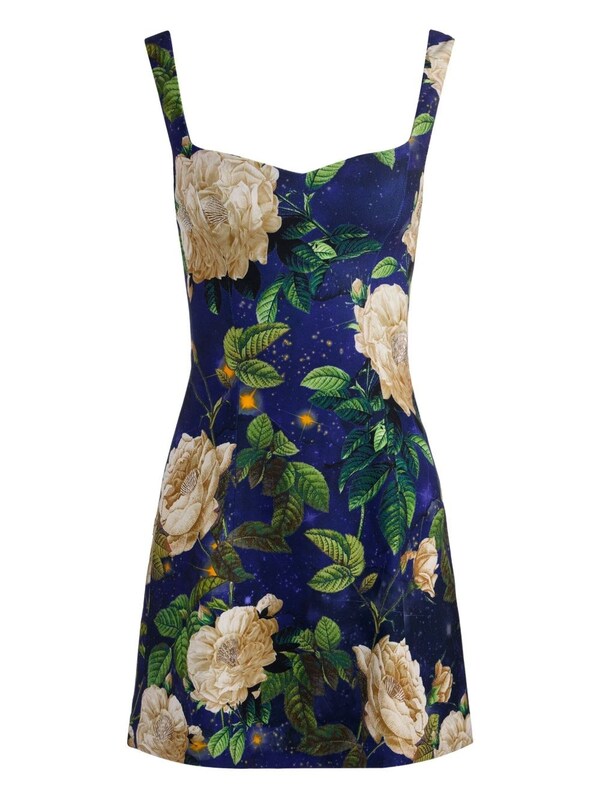  Alice+olivia Alice+olivia Printed Mini Dress 