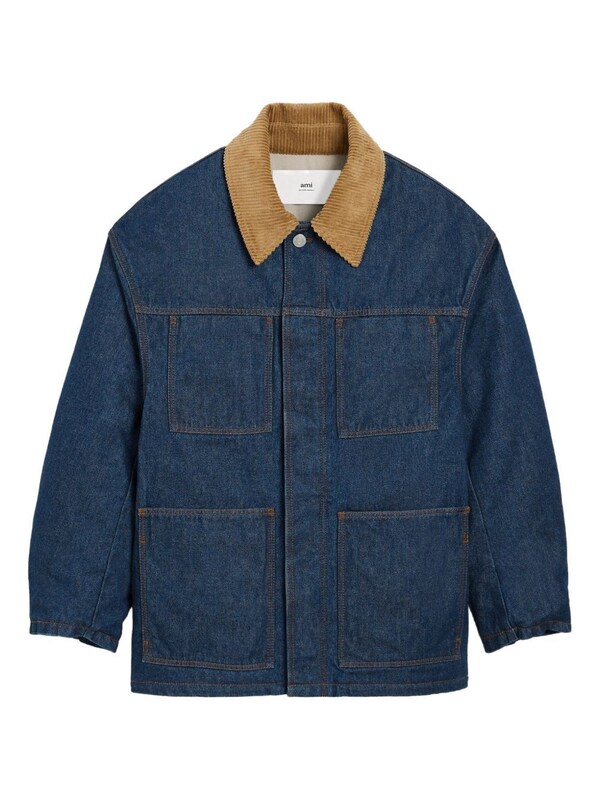  Ami Paris Ami Paris Worker Denim Jacket 