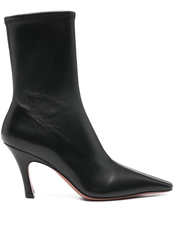  Amina Muaddi Amina Muaddi Jamie Leather Boots 