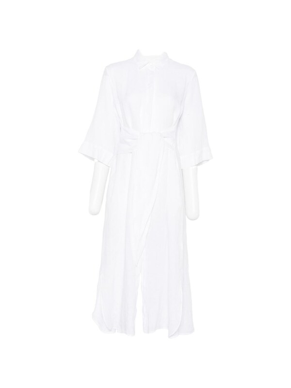  Archivio '67 Archivio '67 Linen Chemisier Dress 