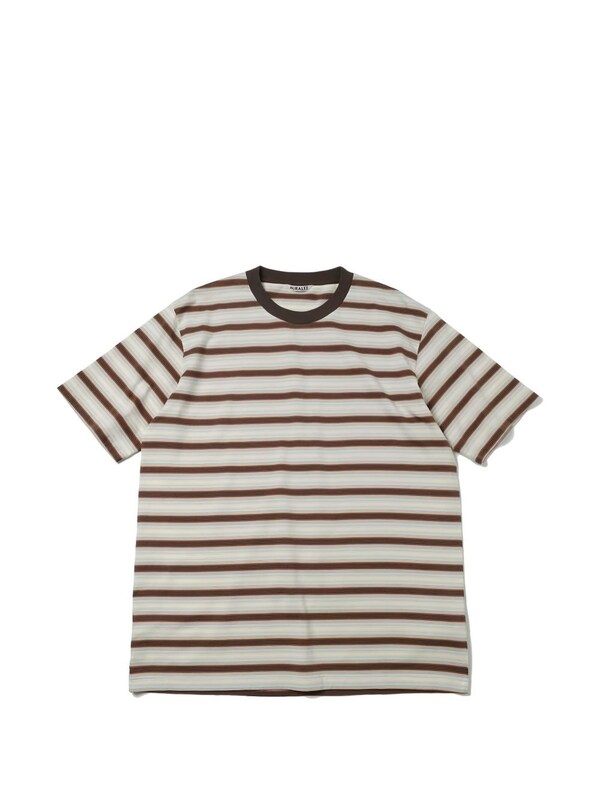  Auralee Auralee Striped Cotton T-shirt 