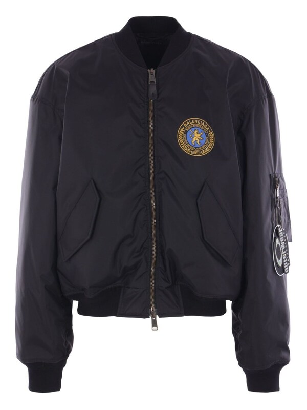  Balenciaga Balenciaga Bomber Jacket With Logo 