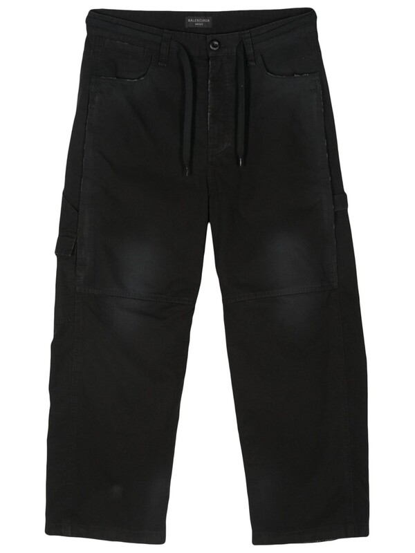  Balenciaga Balenciaga Cropped Cargo Pants 