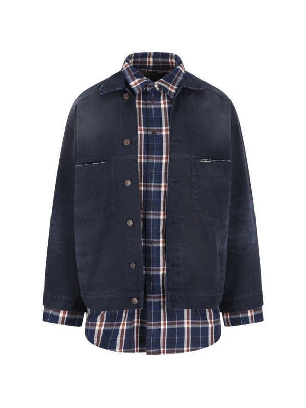 Balenciaga Balenciaga Patched Shirt-jacket 