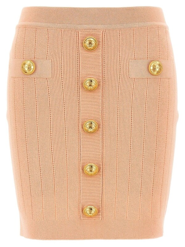  Balmain Balmain Knitted Mini Skirt 