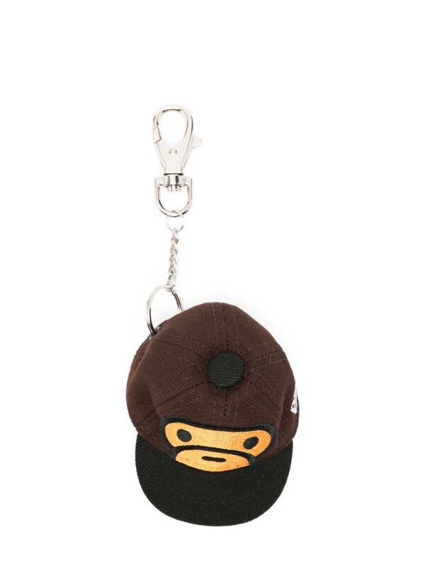  Bape Bape Milo Face New Era Cap Keychain 