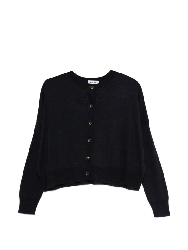  Base Base Linen And Cotton Blend Cardigan 