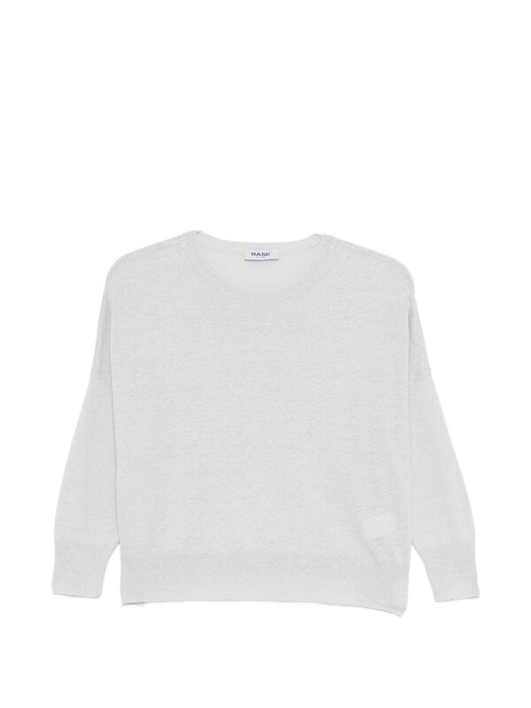  Base Base Linen And Cotton Blend Sweater 