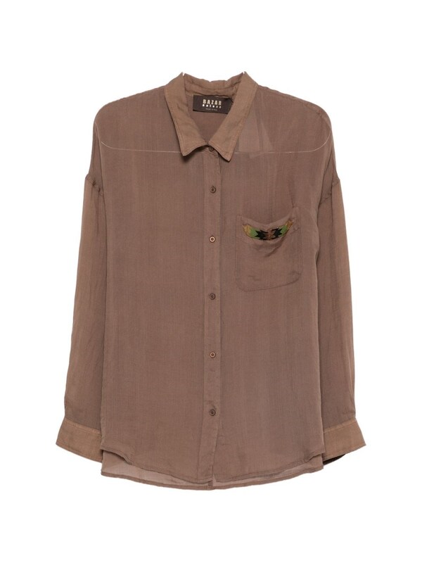  Bazar De Luxe Bazar De Luxe Long-sleeves Shirt 