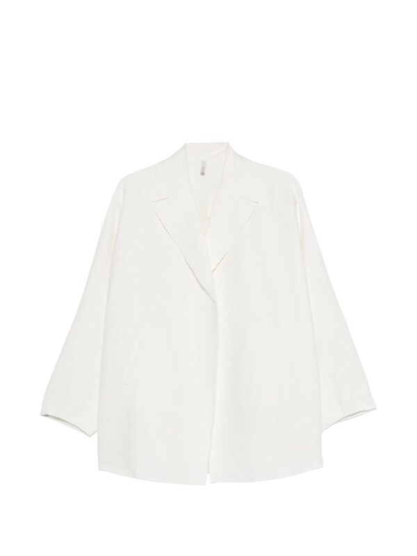  Boboutic Boboutic Cotton And Linen Long Blazer 