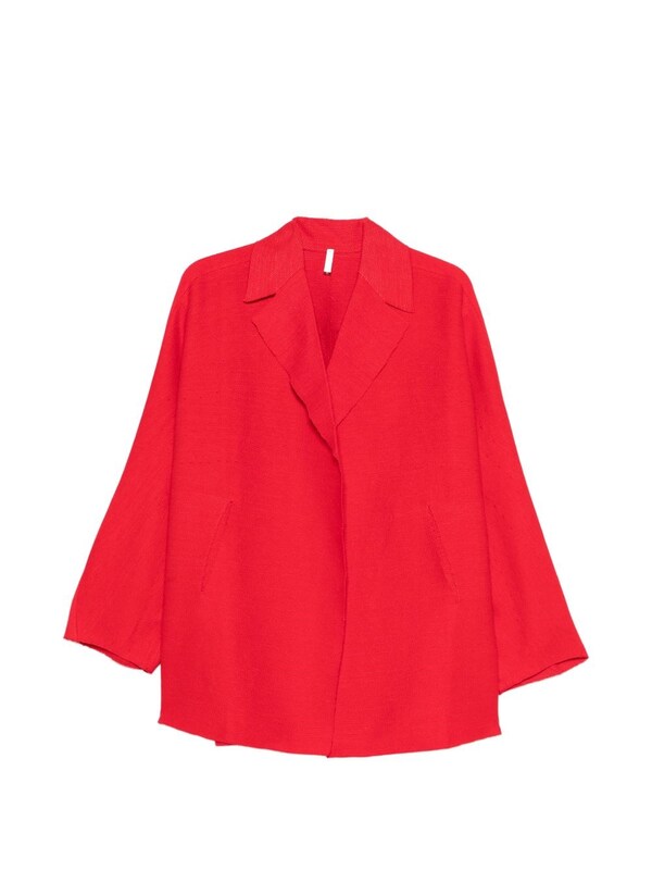  Boboutic Boboutic Cotton And Linen Long Blazer 